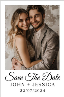 Save the Date Magnets | (Customise) | Multiple Size Options